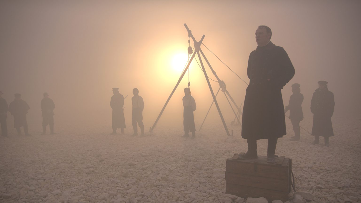 Jared Harris as Francis Crozier, Adam Nagaitis as Cornelius Hickey