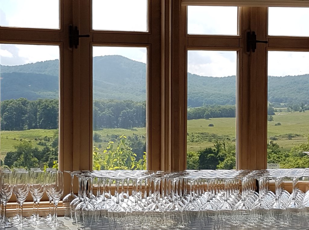 wine glass, wine, Shenandoah valley, mountains, Virginia, winery, vineyard
