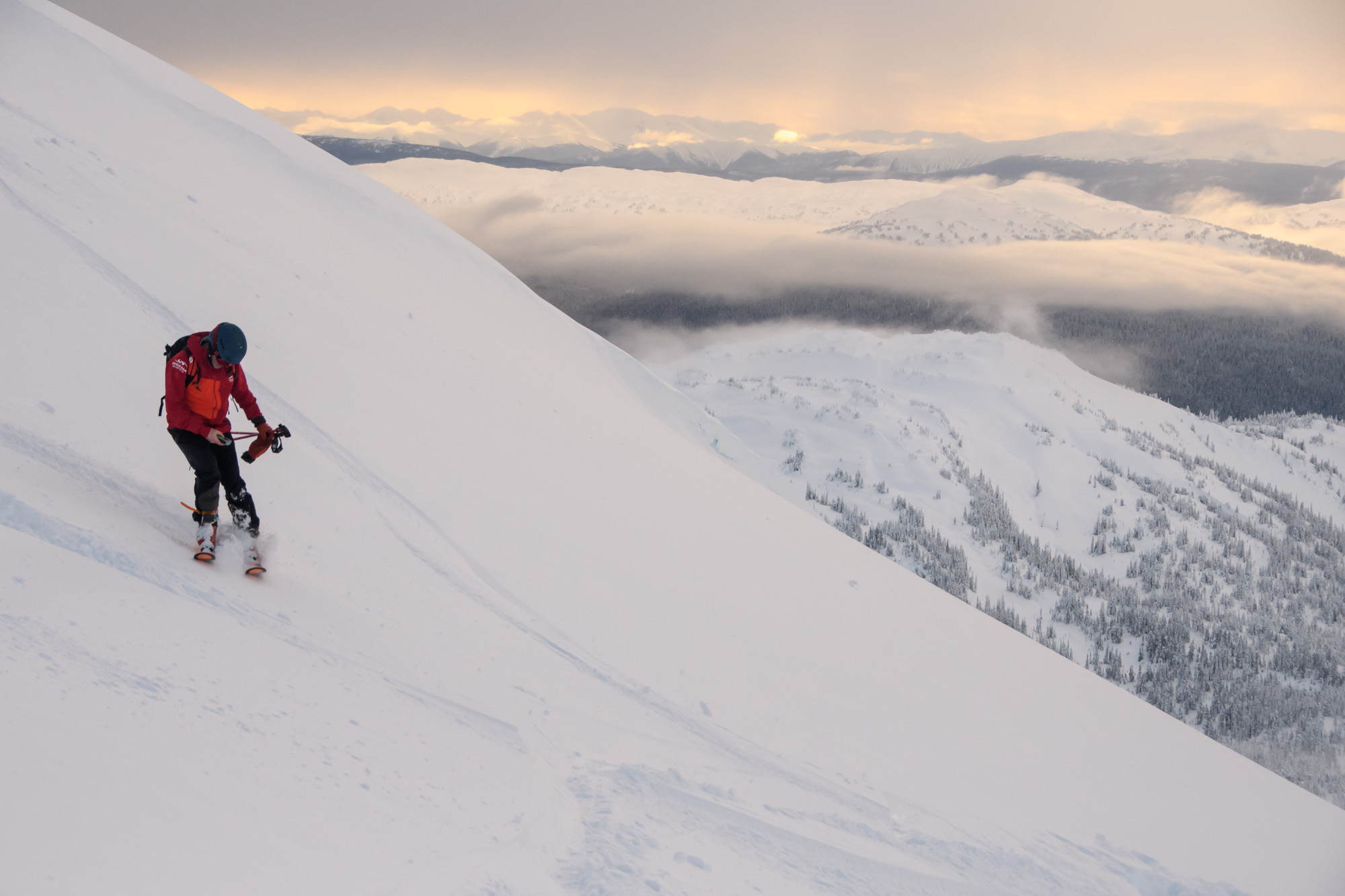 Photos Life as a heliskiing guide in the Skeena Range Canadian