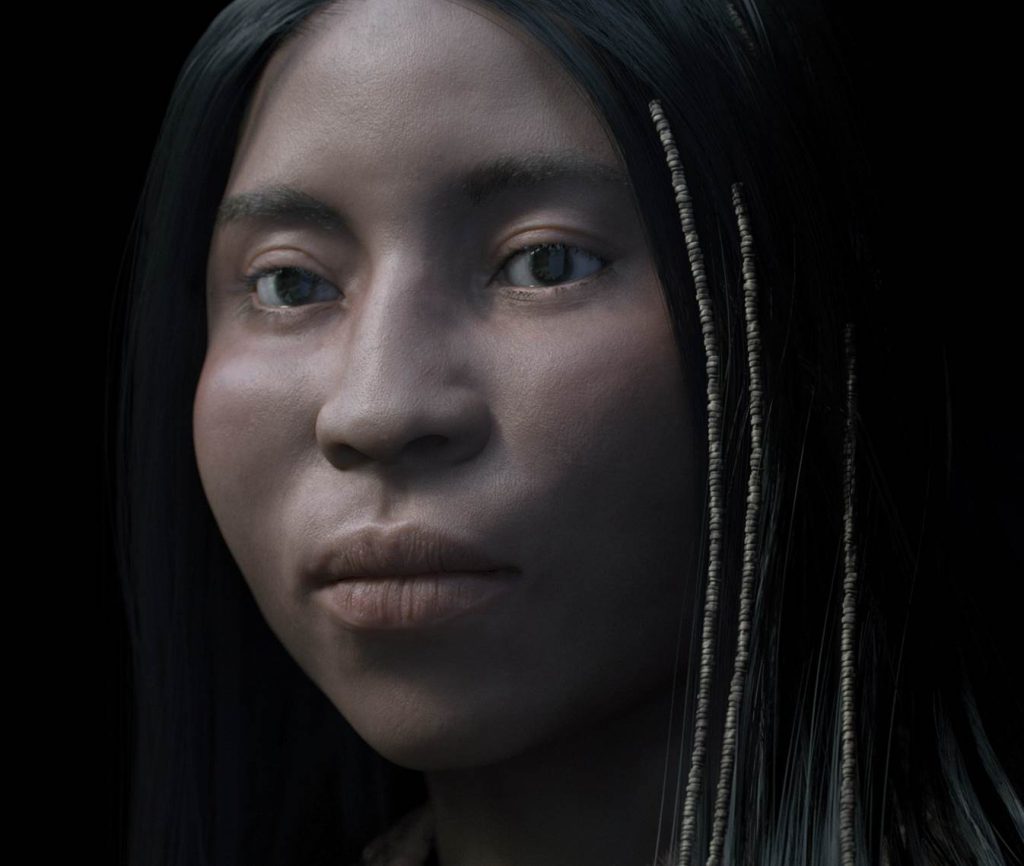3D forensic facial reconstruction of a high status shíshálh woman 