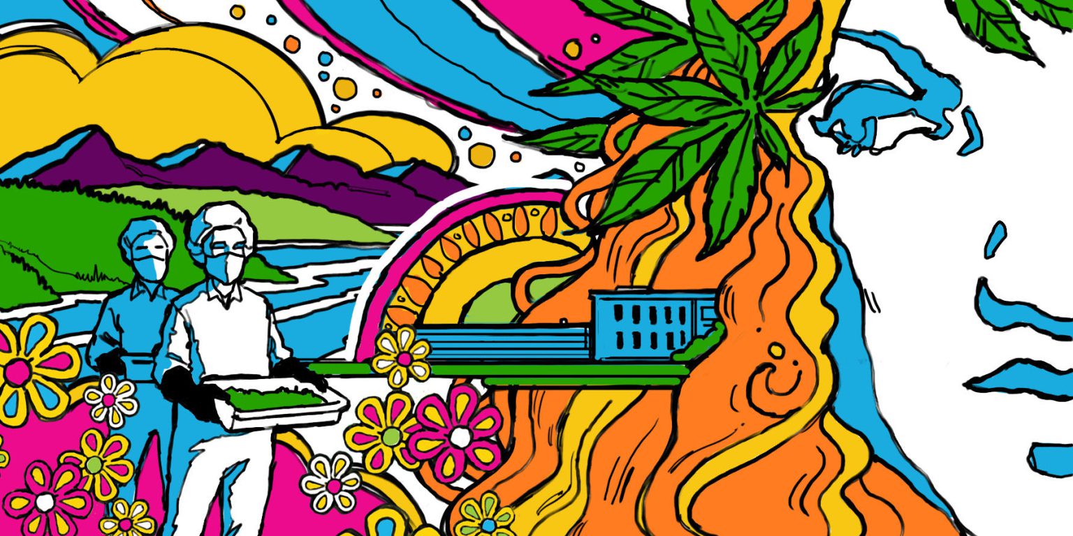 Illustration by Kerry Hodgson for Canadian Geographic