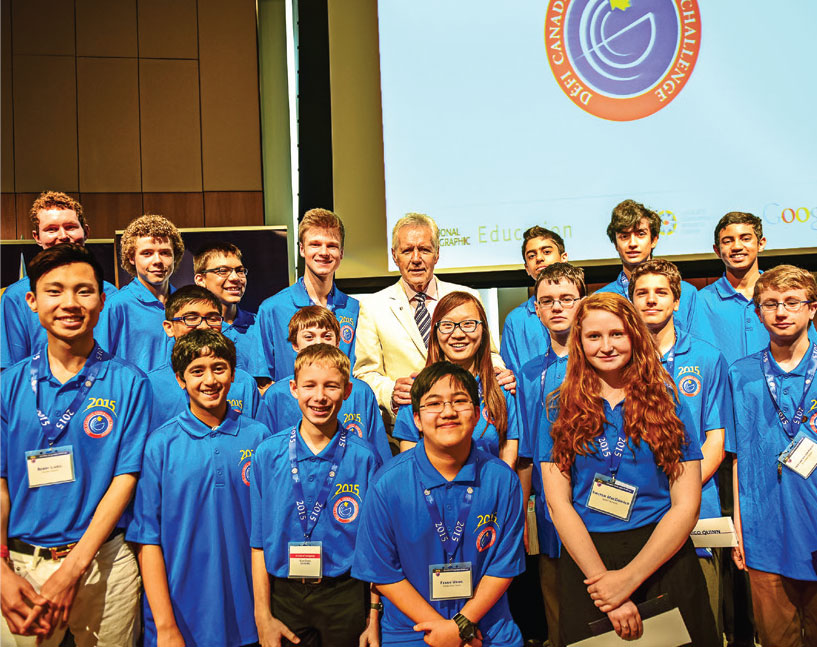 Canadian Geographic Challenge live in 2016 Canadian Geographic