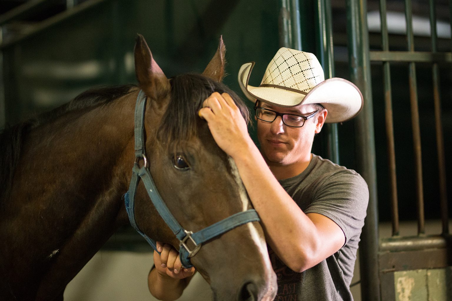 Jamie Laboucane, chuckwagon racer from St. Walburg, Sask.