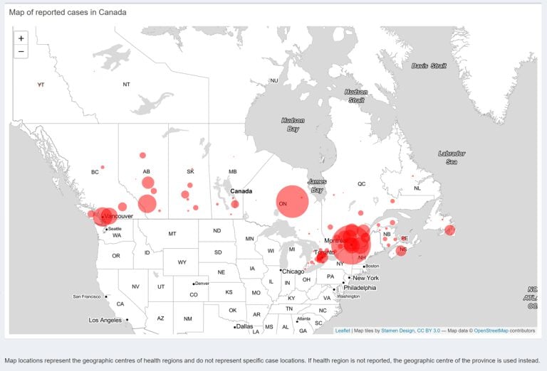 What are maps really saying about COVID-19 in Canada? | Canadian Geographic