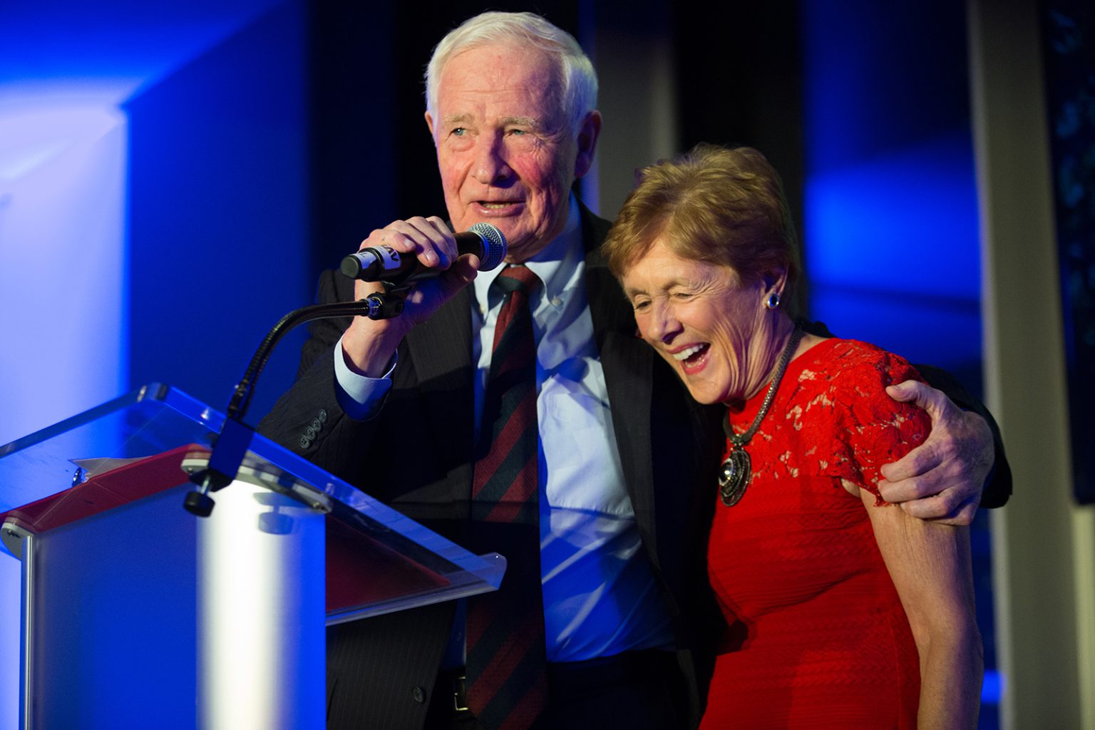 David Johnston and Sharon Johnston