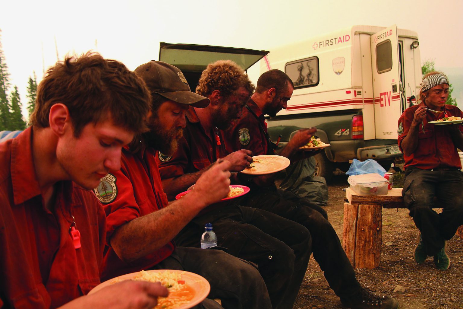 Eating dinner at Chelaslie
