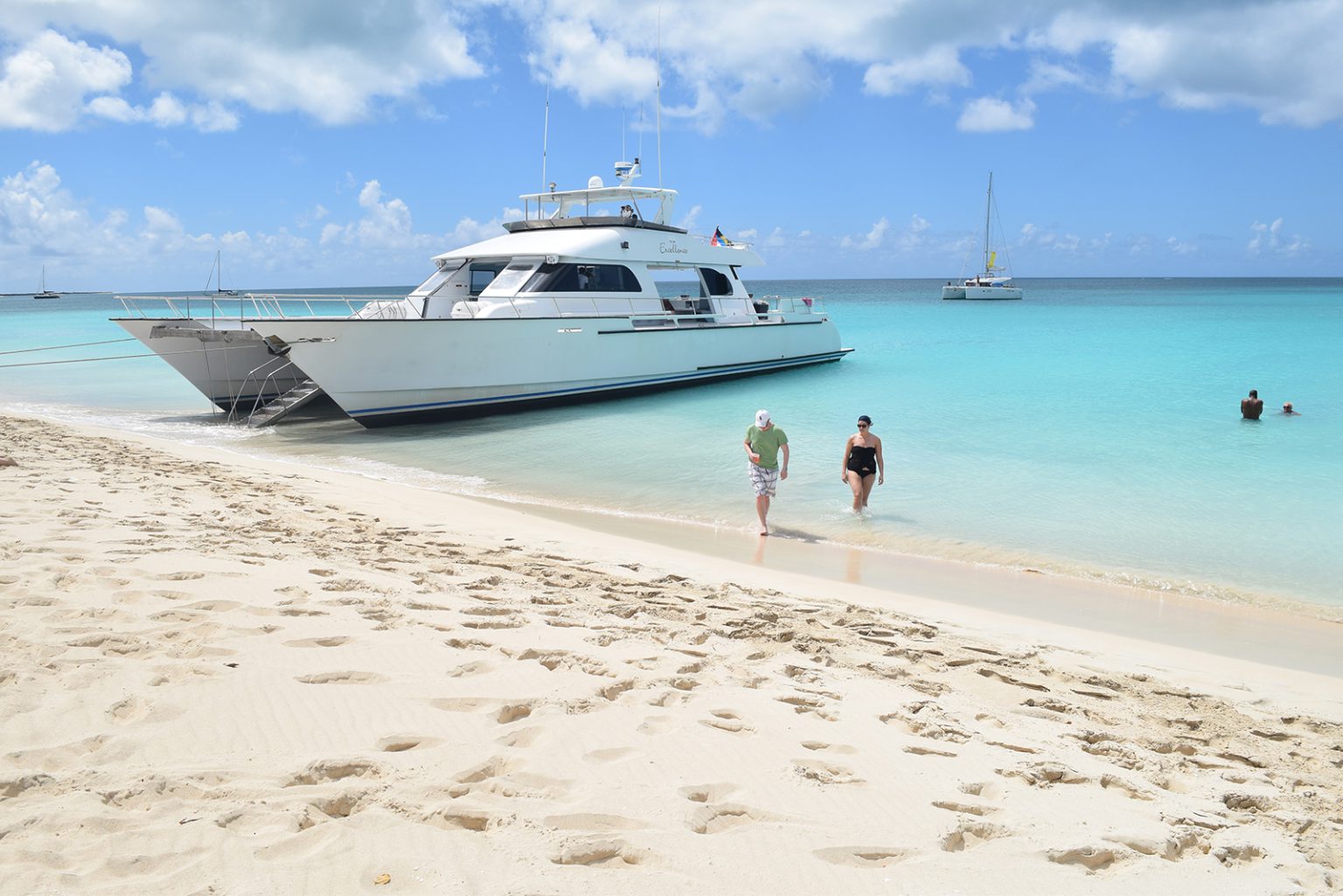 The Excellence, Tropical Adventures Antigua's day-tripping catamaran