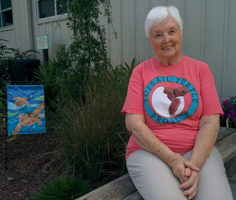 Jean Beasley, director of the Karen Beasley Sea Turtle Rescue and Rehabilitation Centre