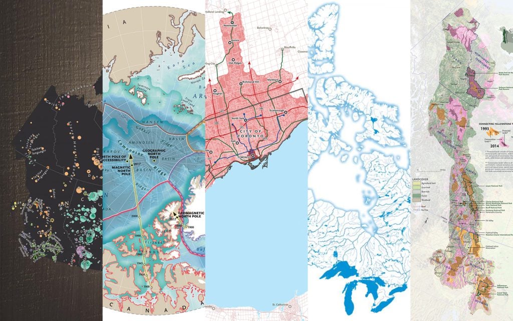 the best maps Canadian Geographic published in 2017