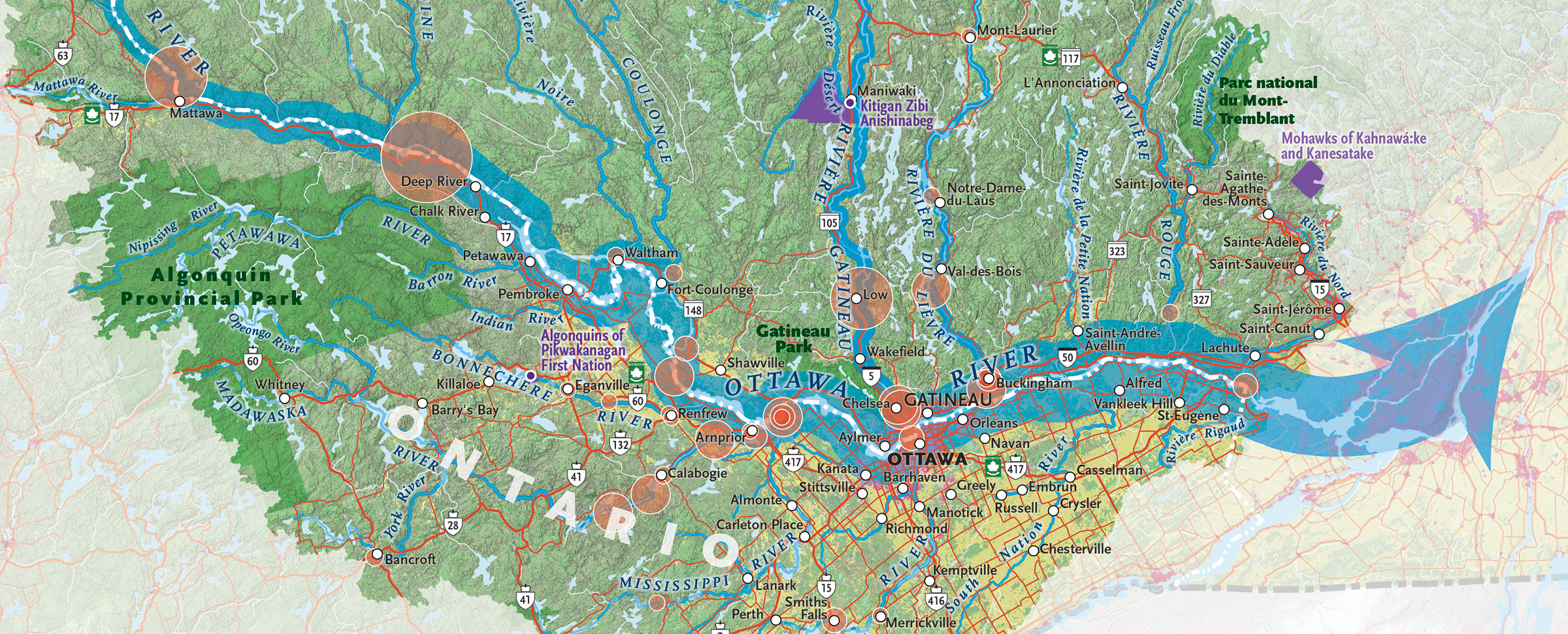 Mapping the Ottawa River, ‘the original Trans-Canada Highway