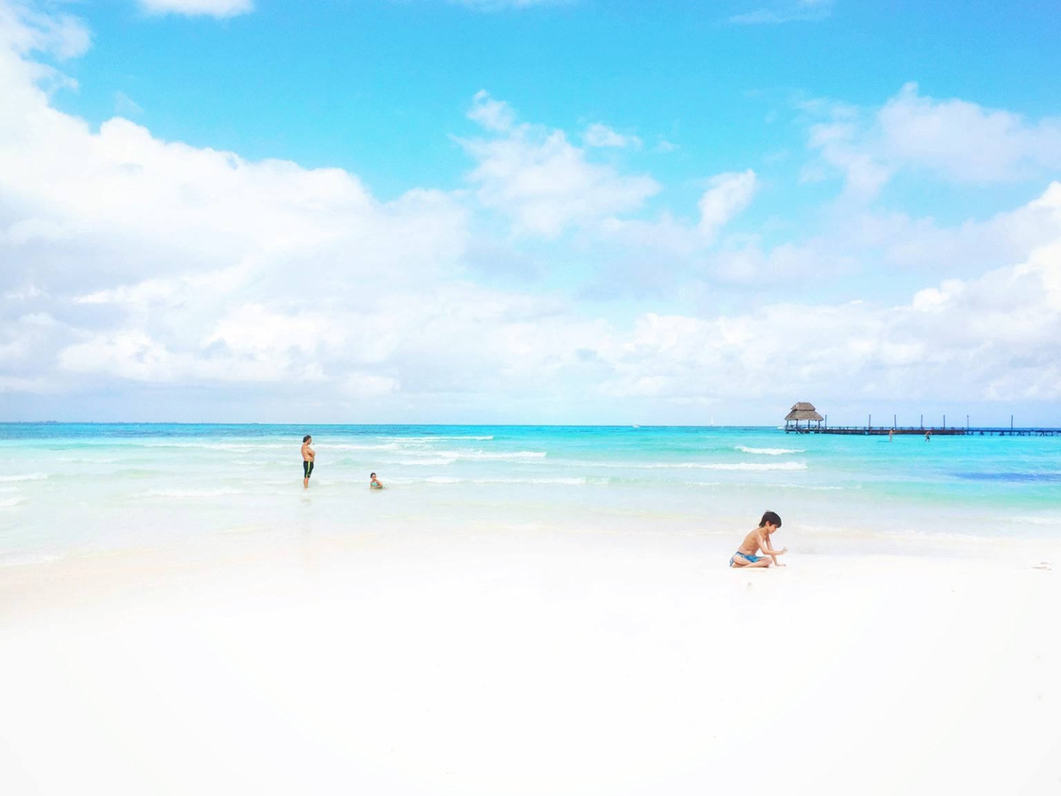 Playa Norte, Isla Mujeres Mexico by Francesca Spizzirri