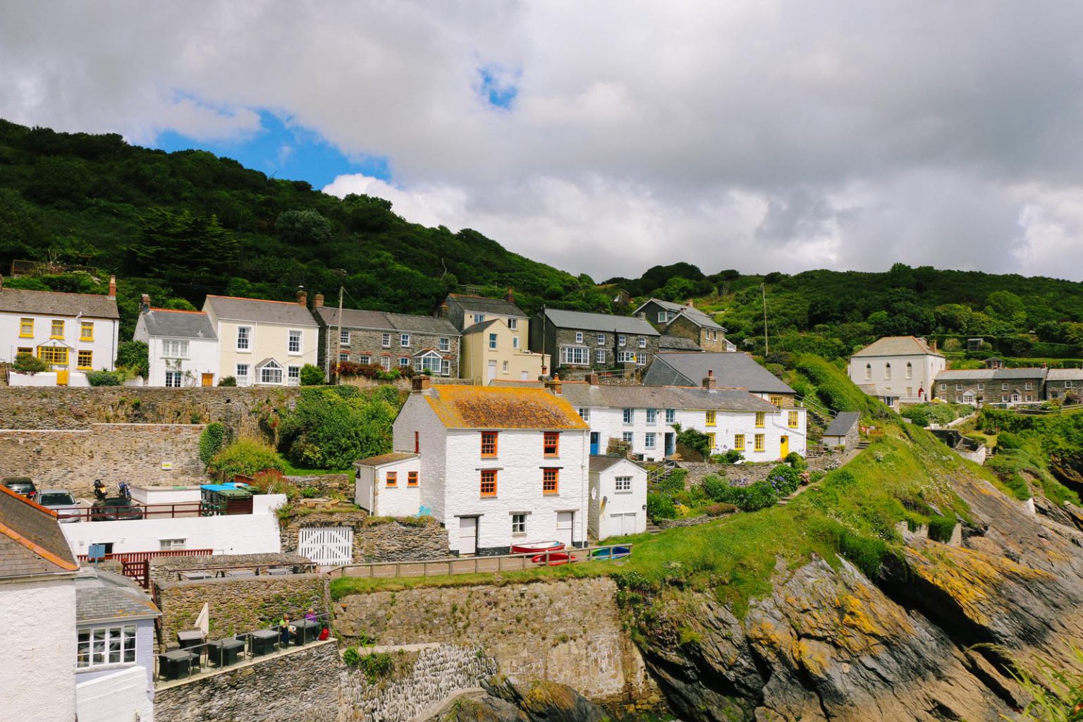 Portloe village, Cornwall