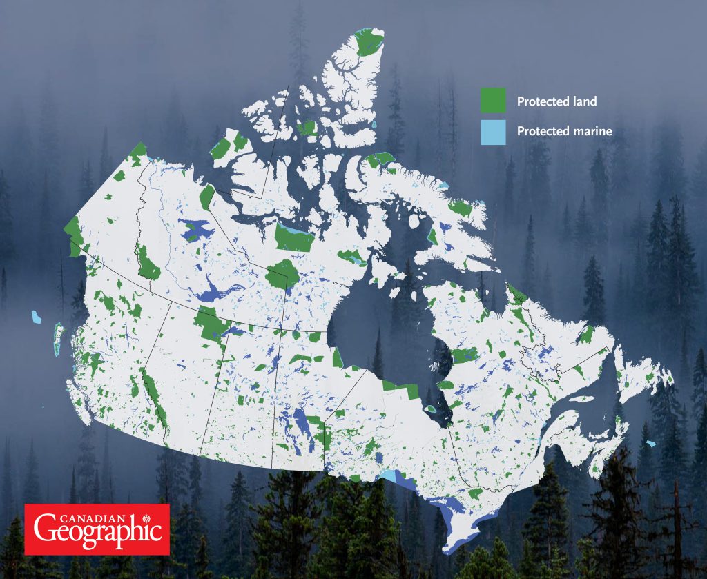 Infographic: Canada’s Protected Areas | Canadian Geographic