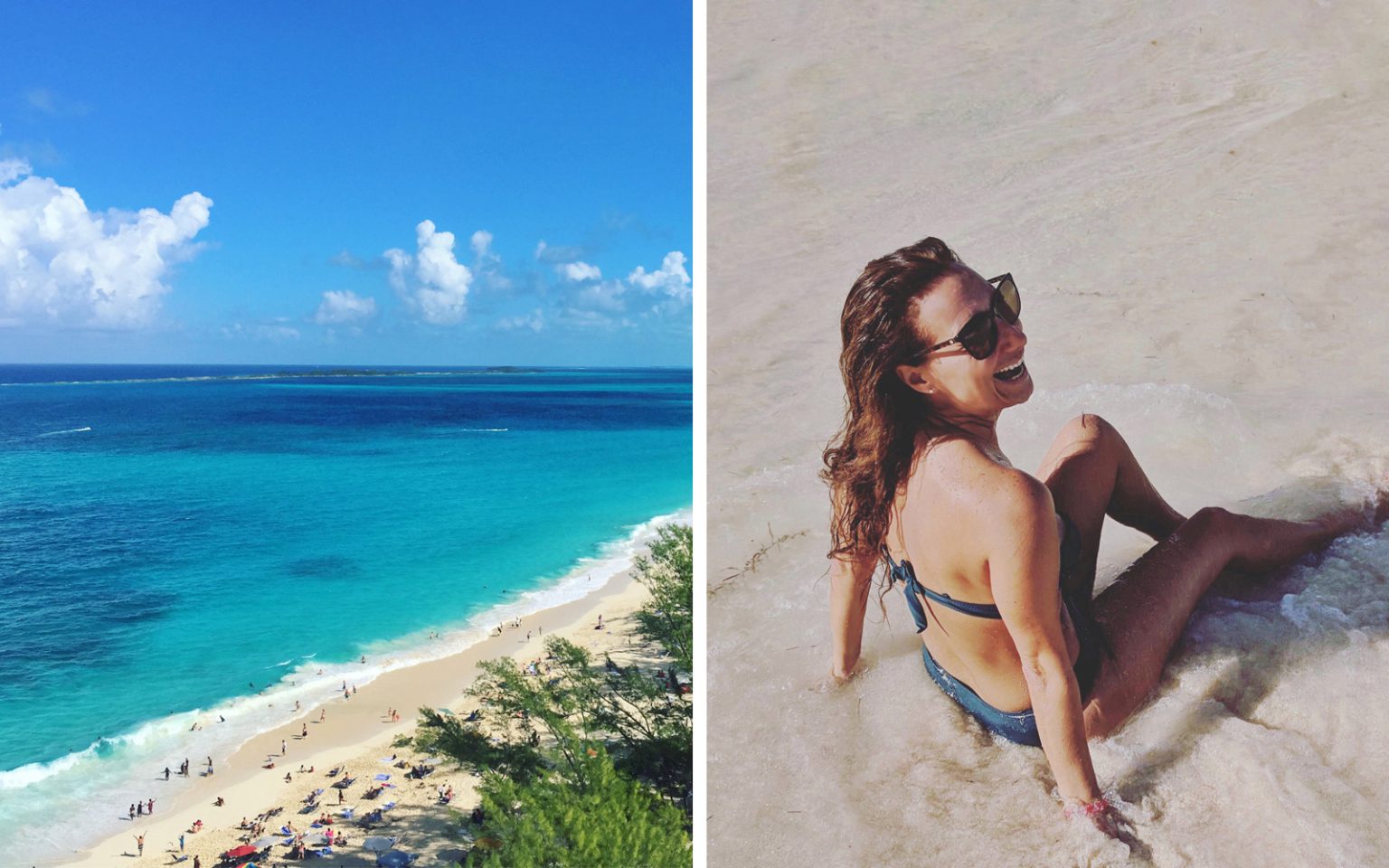 Riu Palace Paradise Island Nassau beach view by Francesca Spizzirri