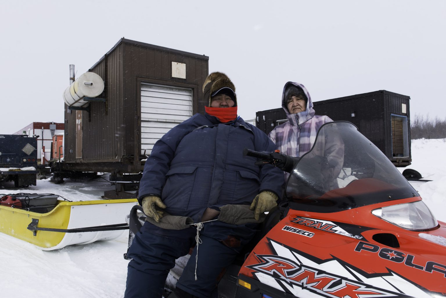 For most people in the north, the snowmobile is the most reliable mode of transportation