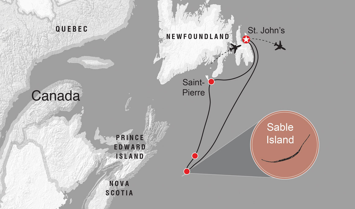 Featured destination Sable Island 2016 Canadian Geographic
