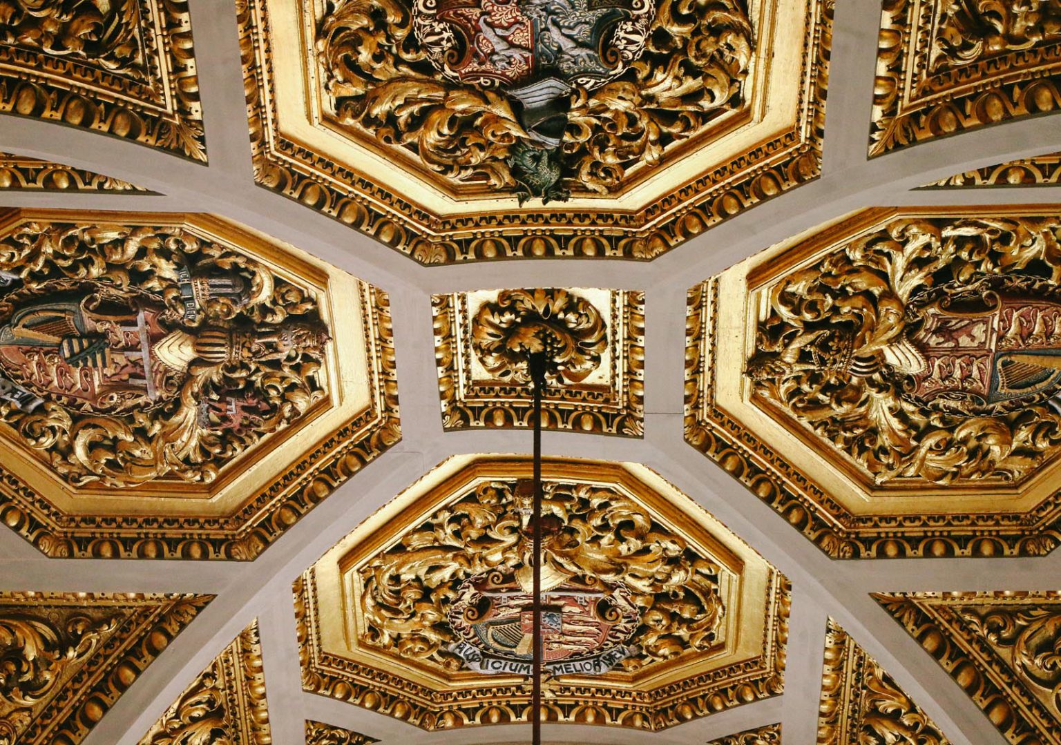 The ceiling of St. Paul's Cathedral, London