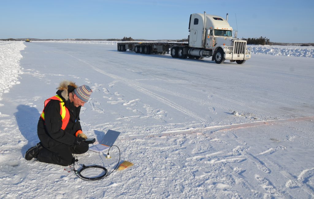 Polar blog, ice road, truckers, North, Arctic, mining, N.W.T, Nunavut