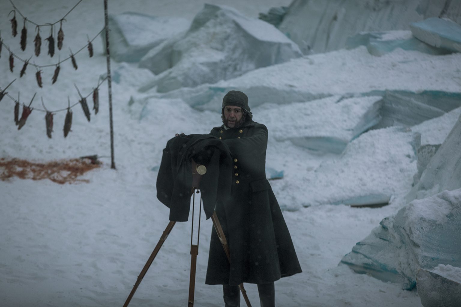 Paul Ready as Dr. Henry Goodsir - The Terror _ Season 1, Episode 3 - Photo Credit: Aidan Monaghan/AMC