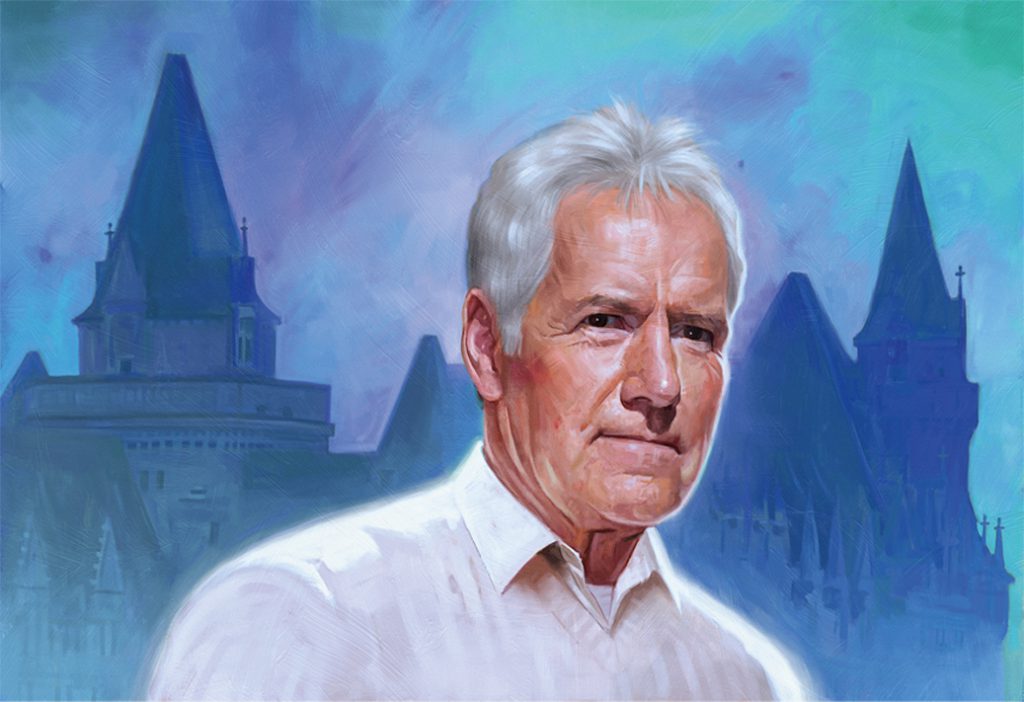 Alex Trebek illustrated by Robert Carter