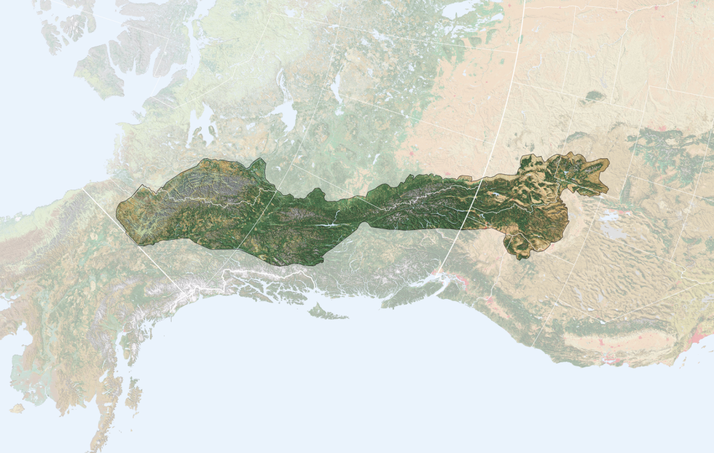 Yellowstone to Yukon Conservation Initiative map