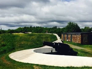 York Redoubt, near the mouth of the Halifax Harbour in Nova Scotia