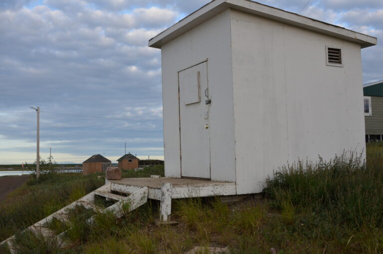 Tuktoyaktuk community ice house Canadian Geographic