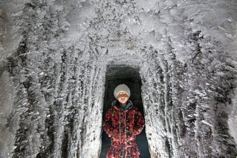Tuktoyaktuk community ice house Canadian Geographic