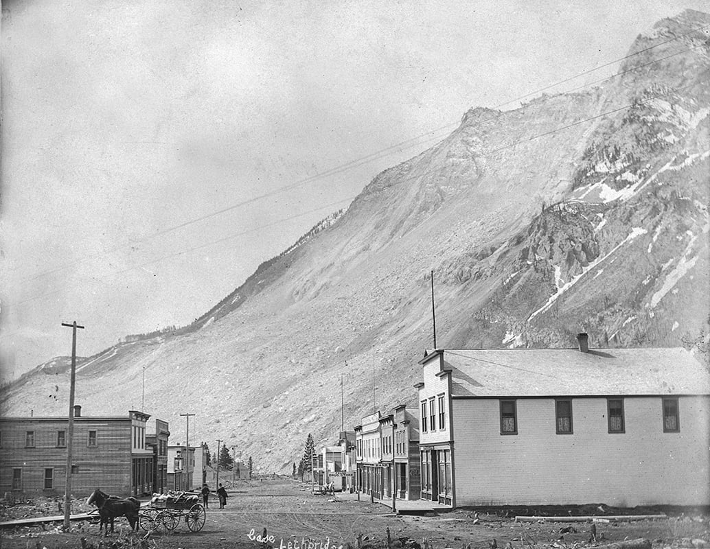 The 1903 Frank Slide: In the shadow of the mountain | Canadian Geographic