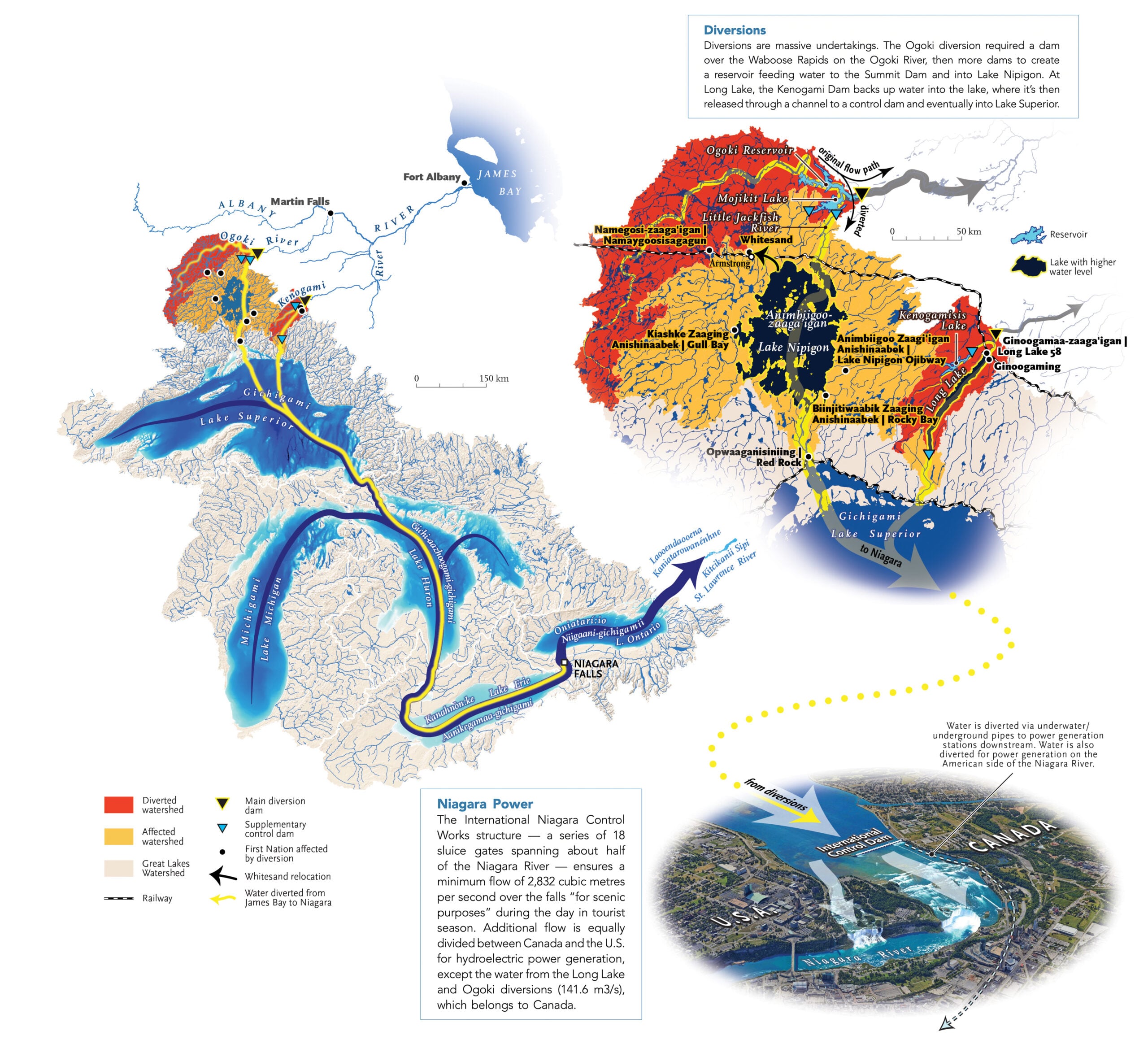 Mapping diversions in the Great Lakes | Canadian Geographic