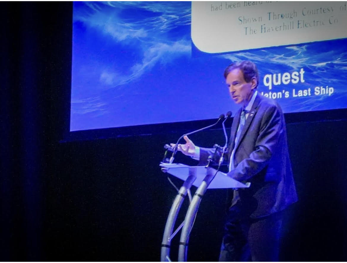 Expedition leaders who discovered Endurance and Quest enthrall crowd at ...