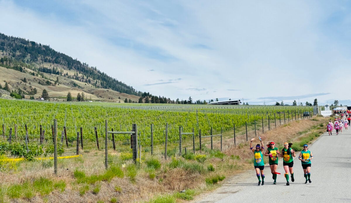 Raising a glass to the Okanagan's Half Corked Marathon